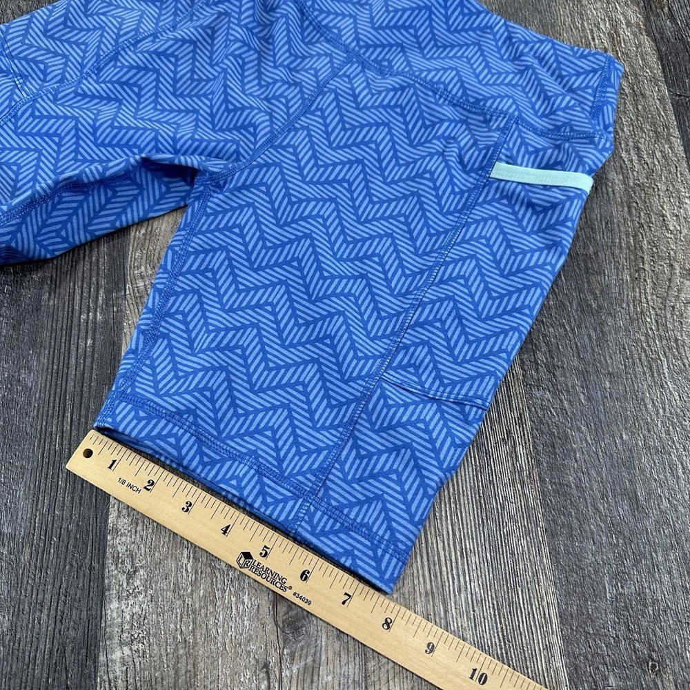 Vineyard Vines Women's Blue Spandex Performance Shorts Tights Bike Yoga Run Sz S - Picture 14 of 14